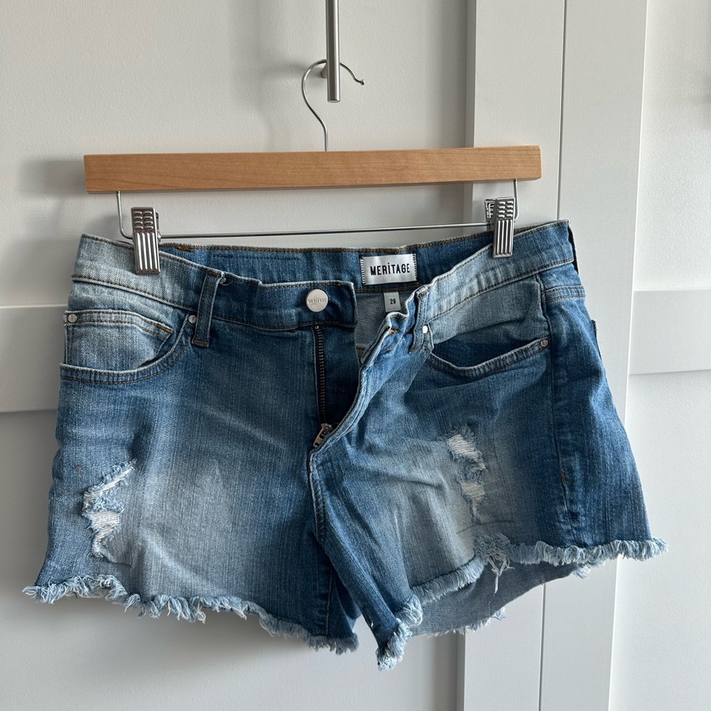 Meritage denim shorts, never worn!